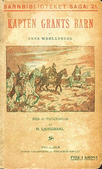 Swedish cover for Kapten Grants barn