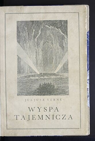 Cover of a 1929 Polish edition of The Mysterious Island