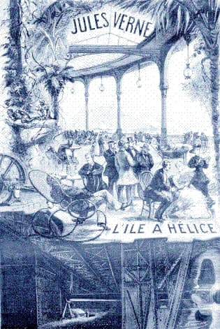 Illustrated title page for Propeller Island